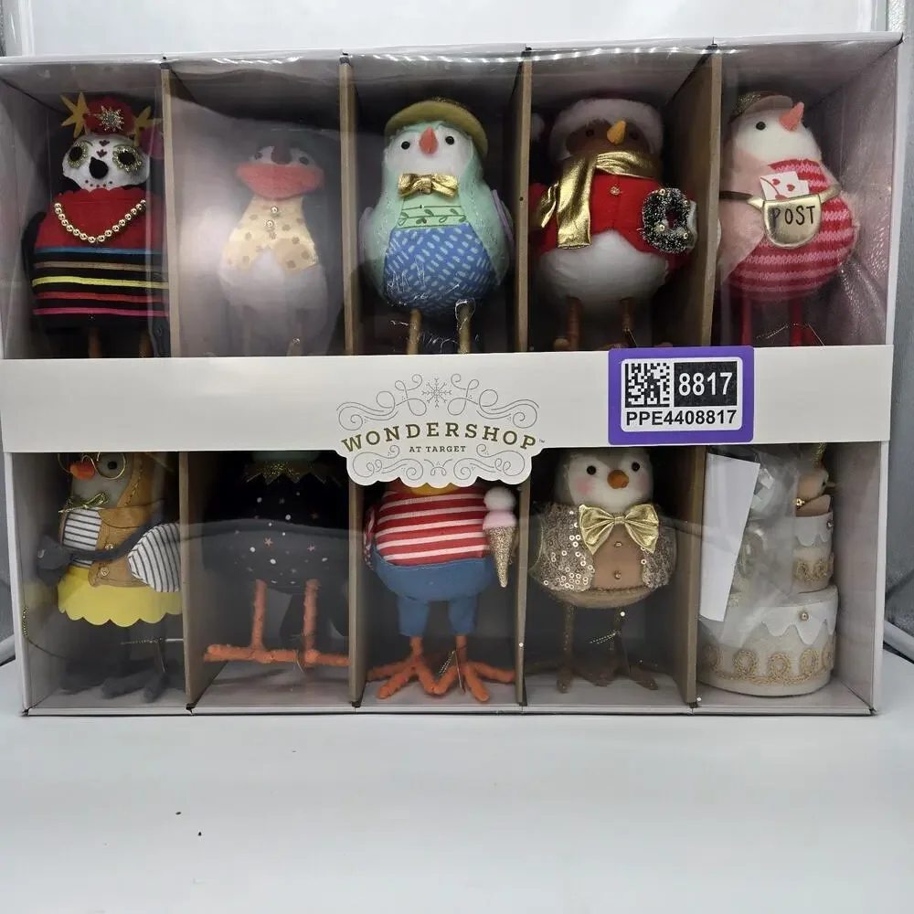 New! 2025 Ltd Edn Target Wondershop Featherly Friends REUNION Anniversary Birds